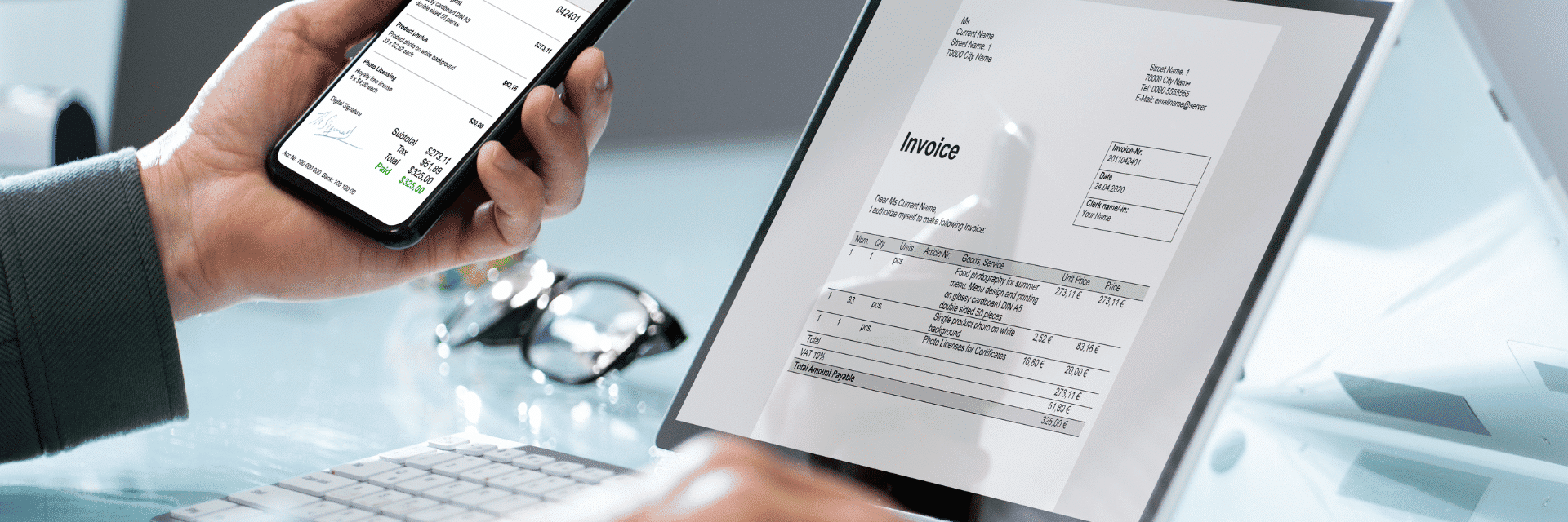 Elektronische Rechnungen sind auf dem Vormarsch.