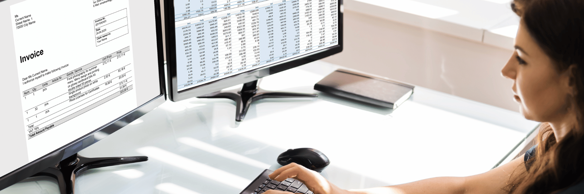 Ein Rechnungsprogramm entlastet die Verwaltung.