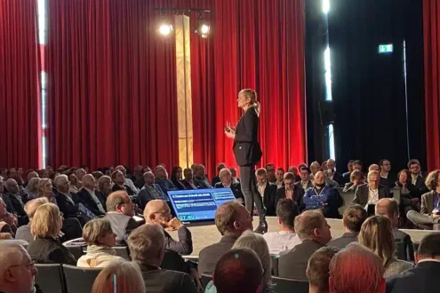 Keynote Christina Kampmann auf dem Cloud Unternehmertag