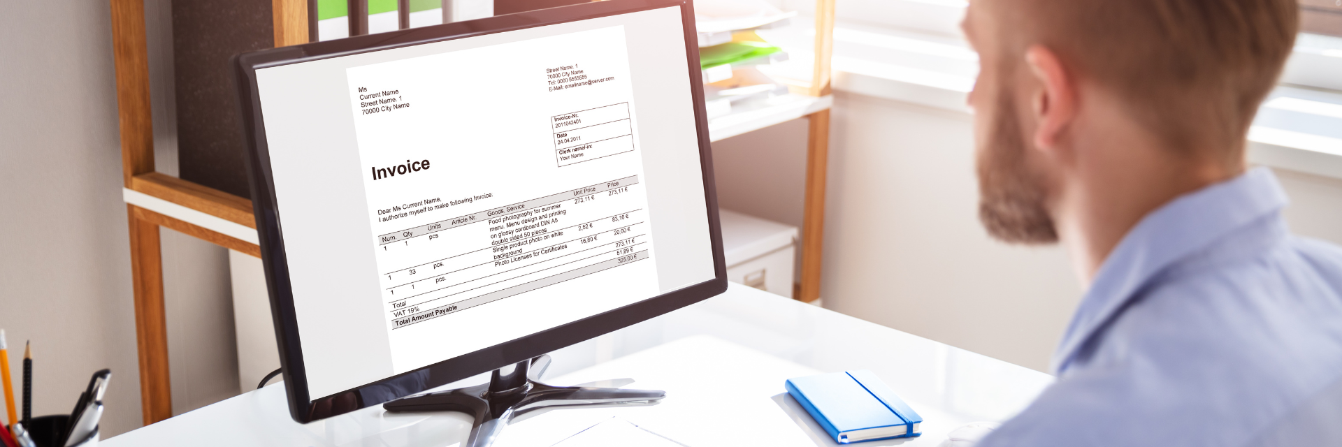 Rechnungen digital verarbeiten