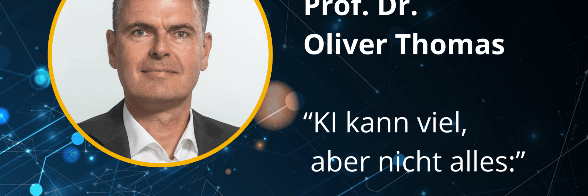 Header Interview KI Prof Thomas