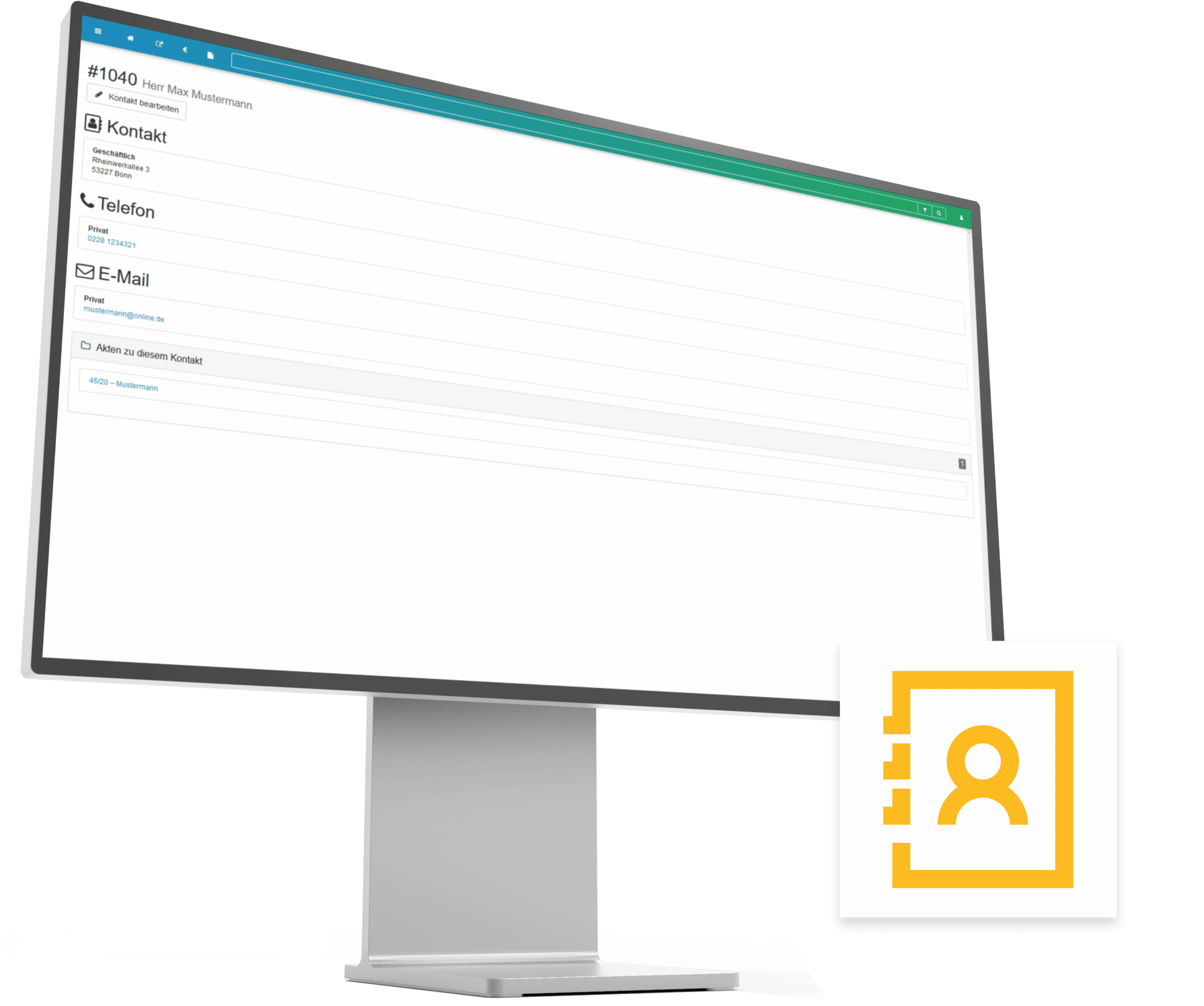 demo desktop rechtsanswaelte kontaktdatenbank