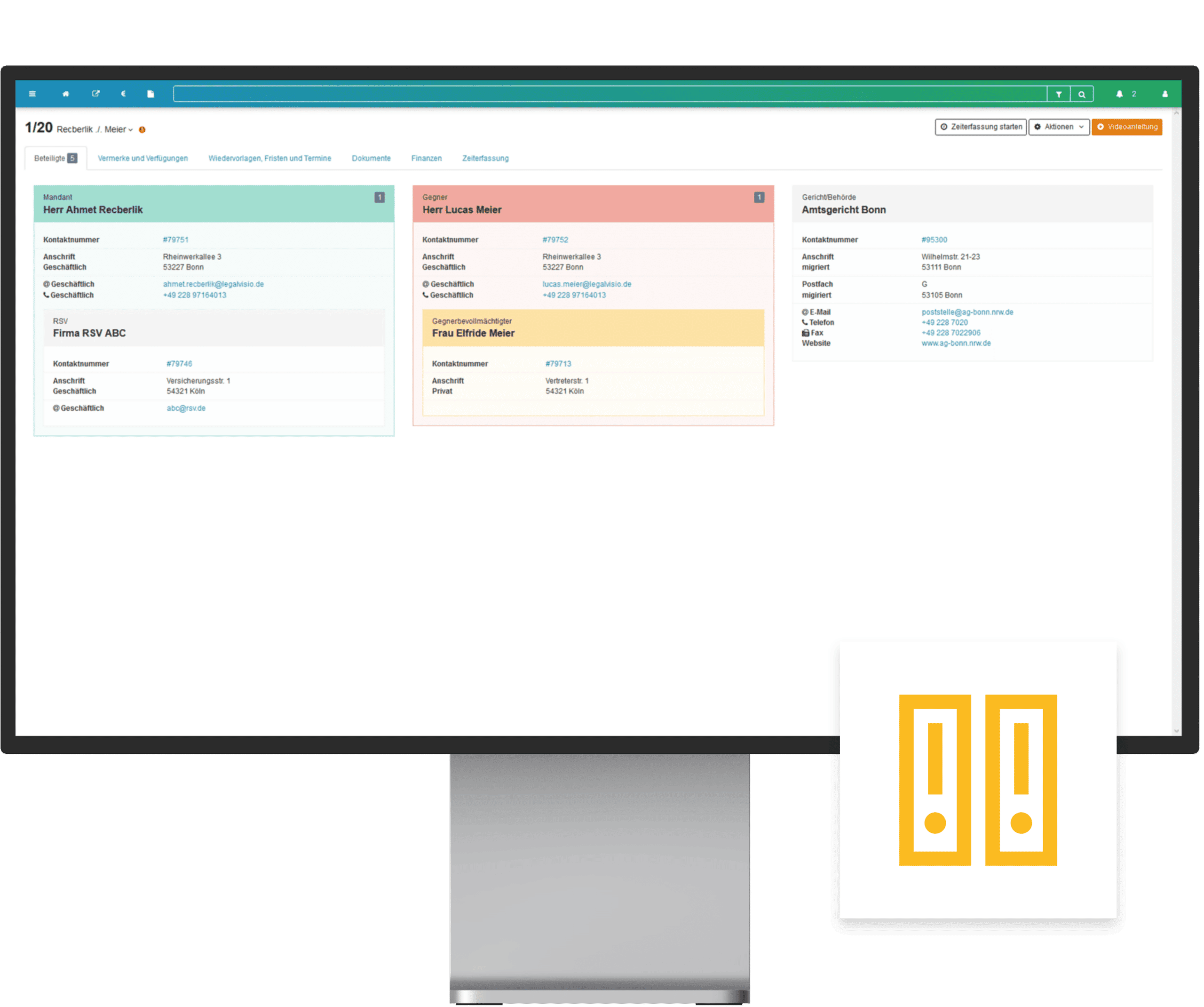 demo desktop rechtsanwaelte akten digitale akten