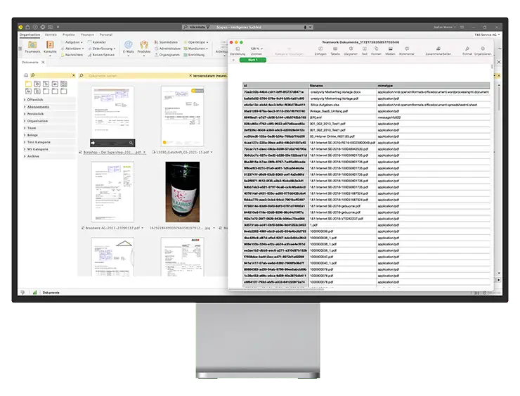 desktop monitor front dms ecm auditierung datenschutz transparenz kontrolle