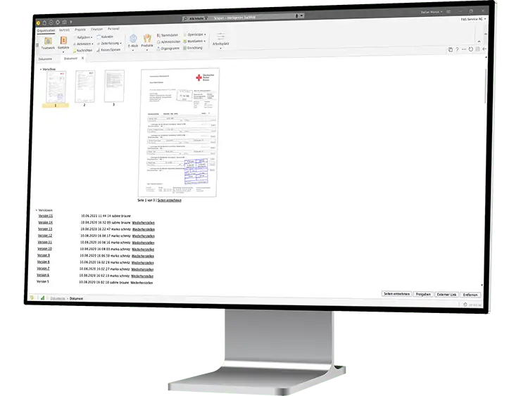 desktop monitor right dms ecm datensicherheit ausfallsicherheit