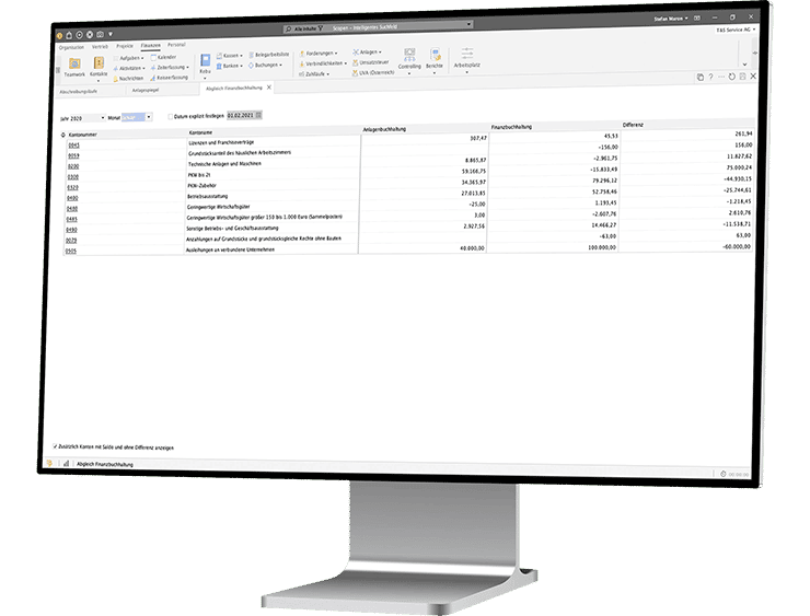 desktop monitor right finanzen anlagen integriert