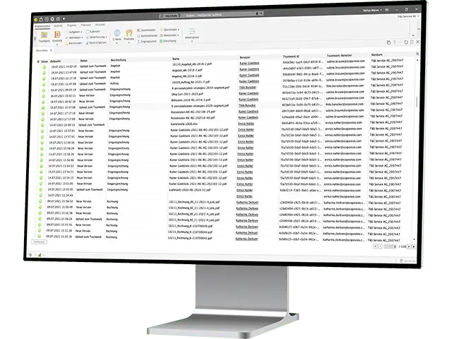 scopevisio desktop monitor header right dms ecm auditierung header
