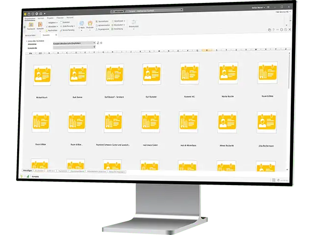 scopevisio desktop monitor header right organisation kontakte header