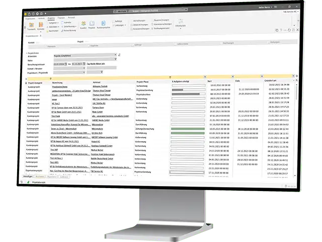 scopevisio desktop monitor header right organisation projekte header